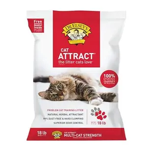 Dr. Elsey's® Cat Attract® Clumping Clay Cat Litter 18-lb. Bag Dr. Elsey's® Cat Attract® Clumping Clay Cat Litter 18-lb. Bag
