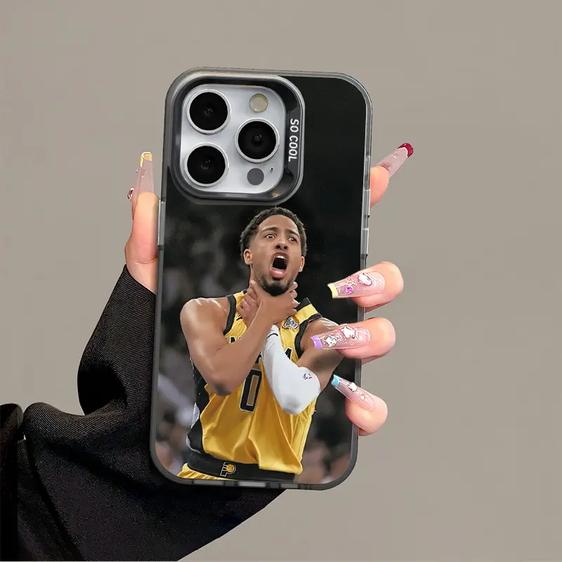 Haliburton basketball pattern Casing For iphone 17 16 15 14 13 12 11 X XS SE23 PRO PLUS MAX 2020 2022 Gift Shockproof Protection Anti-Drop Protective Protector Phone Cases Shell Cover, Accessories, Smartphone, Cellphone, Devices, Iphone 15, Multi-Model