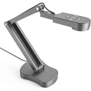 8MP USB Document Camera, Auto Focus, LED Light, Image Reversal, Built-in Mic,  OS, Windows, Chromebook for Distance Learning, Remote Teaching, Web Conferencing, Live Demo