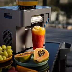 manual juicer Fresh  instantly blended into smoothies in just 60 seconds; rapidly ices down drinks   smoothie snow cine machine  home ice cream machine made in china storage bin hotel restaurant princess  house  blender Automatic  kitchen office bar party