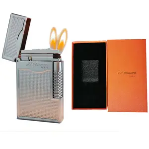 Dunant Le Grand Dual Flame tiktok shop Lighter Metal Ping Sound For Gift