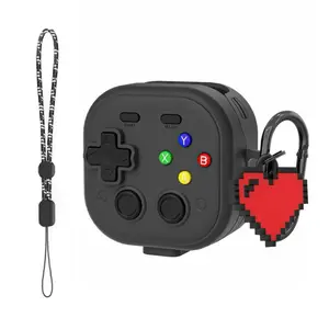 3-In-1 Lock Case for Samsung Galaxy Buds 4/buds 4 Pro, Soft Silicone Retro Cartoon Design, Shockproof Cover, Fun and Durable Protection, Headphone