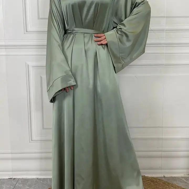 Satin Silk Abaya for wedding functions