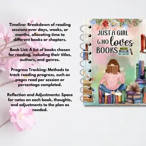 Just a girl who loves books—Reading planner