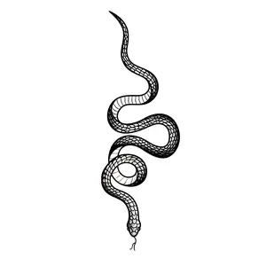 Snake Pattern Temporary Tattoo Sticker, Waterproof Realistic Tattoos Long Lasting Fake Tattoo Sticker, Body Art Sticker for Arms and Legs