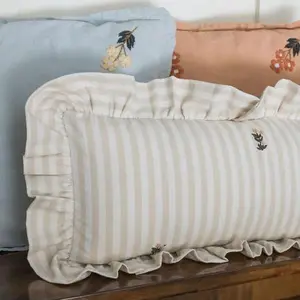 Frances Ruffled Lumbar Pillow