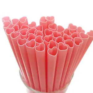 Cute Heart-Shaped Straws, Boba, Ice Coffee, Picnic, Party, Valentine's Day, Wedding, Theme Parties, Fun Drink Accessories, Home Bar Accessories