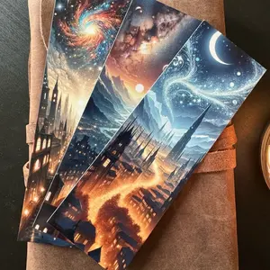 ACOTAR Themed 3-Pack Fantasy Velaris Quote Bookmark