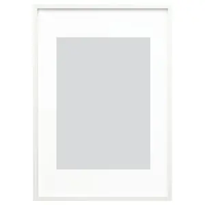 Frame, white, 27 ½x39 ¼ "