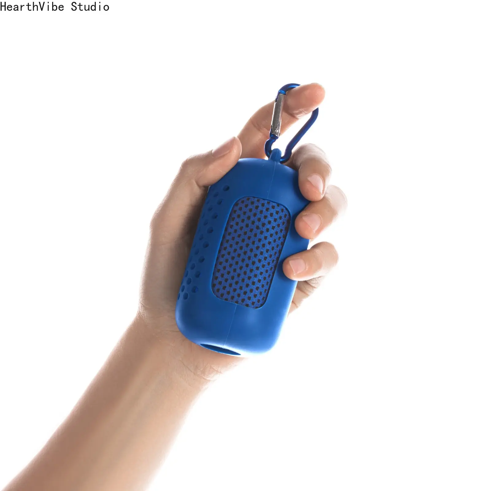 Round Silicone - Sapphire Blue