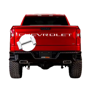 Tailgate inserts letters stickers decal exterior truck accessories  Compatible for 2019 2020 2021 2022 2023 2024 2025 chevy Chevrolet Silverado 1500 2500