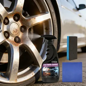 Car Rust Spot Cleaner - Wheel Hub and Metal Parts Cleaning, Stain Removal, Refreshing, Brightening, and Rust Removing Spray