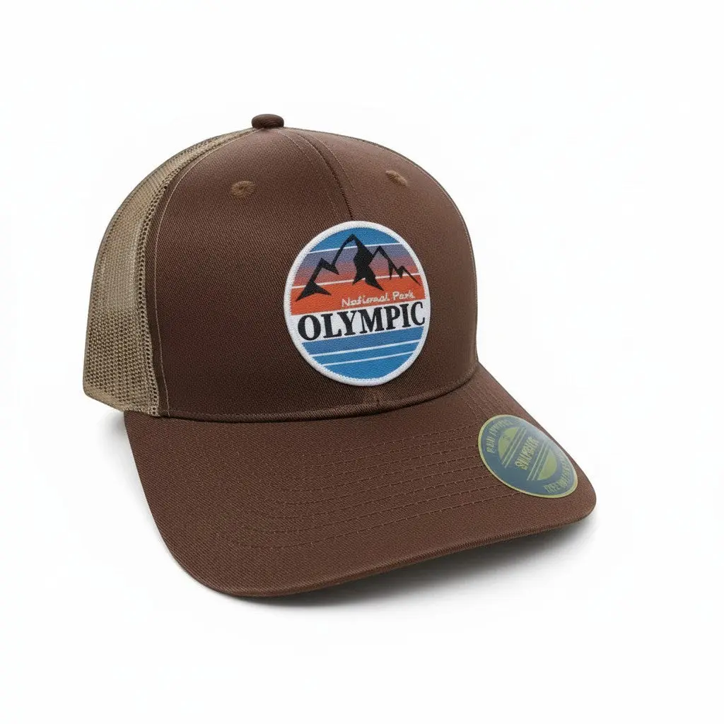 Olympic National Park Trucker Hat | Hiking & Camping Cap