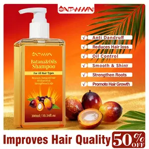 SNTWMN Batana Oil Shampoo for hair growth, Rosemary Shampoo - Moisturizing Hair Shampoo for Women and Men to Gently Cleanse, Repair & Protect Strands (10.14 oz)