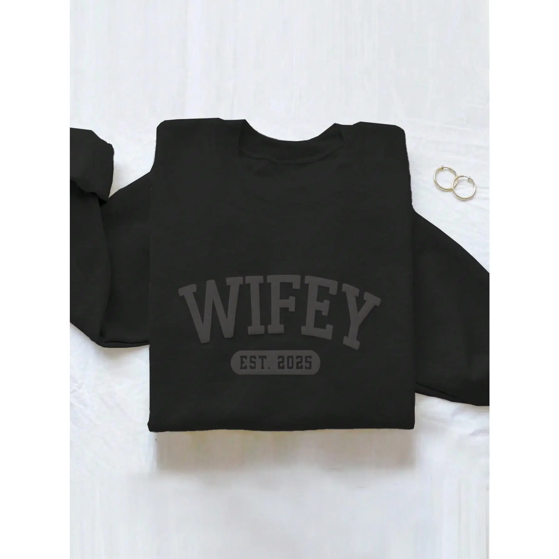 Wedding Gift, Bridal Gift, Newlywed Sweatshirt, Unique Bride's Gift, Honeymoon Gift, Back To School,Graduation,Teacher