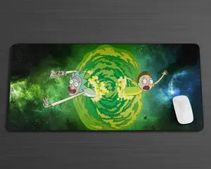 Rick and Morty Portal Gaming Accessories Mouse Pad