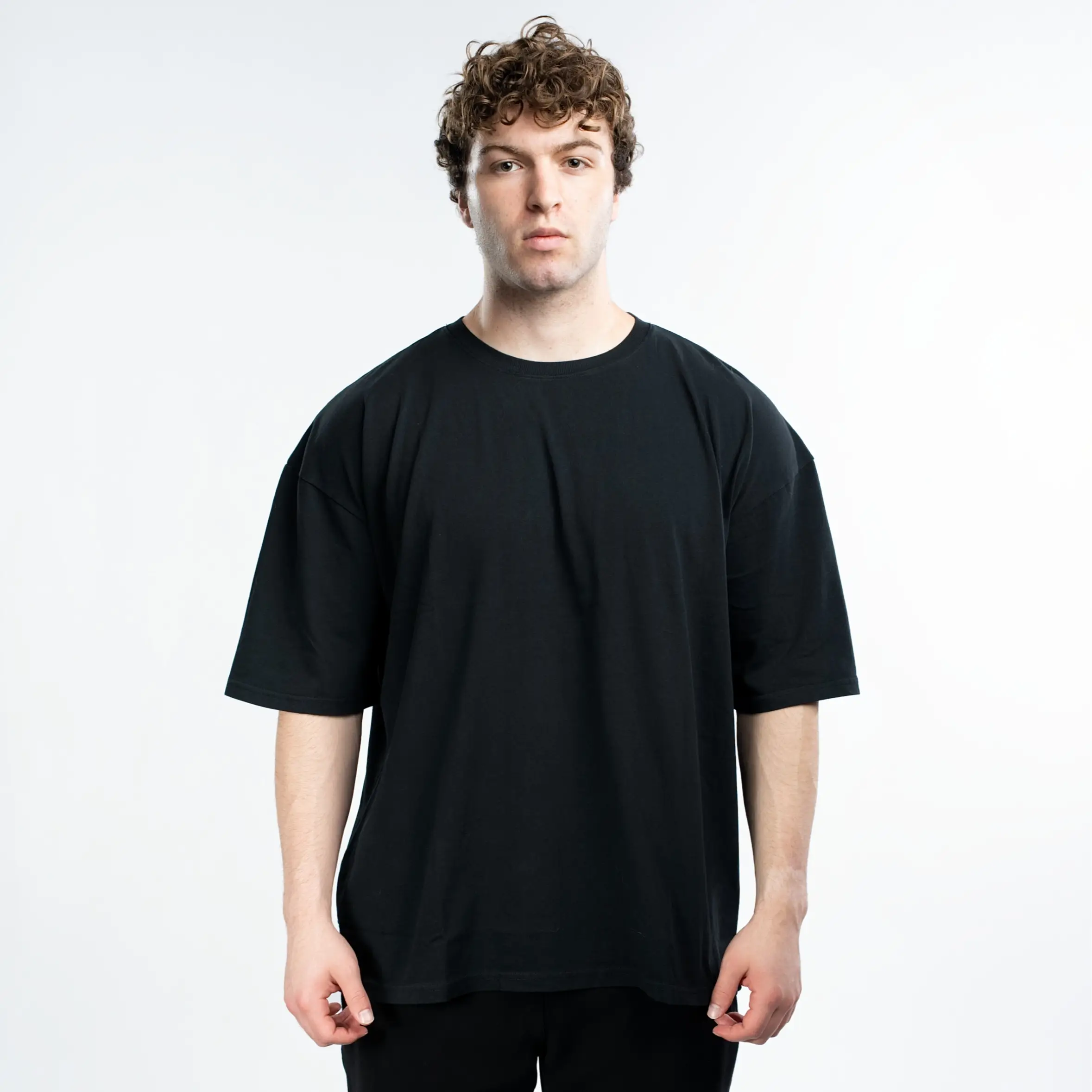 EKKO Blank Acid Wash Oversized T-Shirt | High-Quality Cotton | Men’s Top