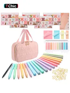 Bible Journaling Kit, Bible Study Supplies Journaling Kit for Wome, Bible Study Supplies, No Bleed Bible Highlighters and Pens No Bleed, Study Group Essentials Accessories Set for Women, Students, Beginner Christian Gifts