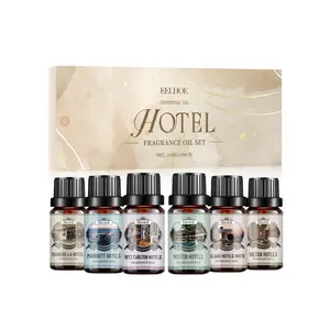 EELHOE Therapeutic Glycerin Blend Aromatherapy Essential Oil Gift Set - Hotel-Grade, Fresh Lingering Scent, Wellness-Focused, Suitable for Home and Office Use