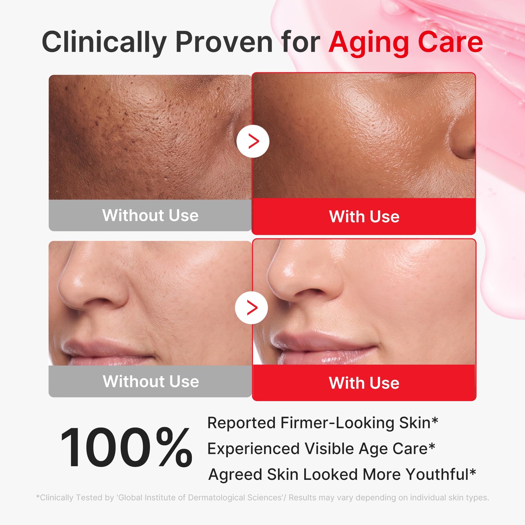 [NEW] [medicube] NAD+ EGF Firming Gel Mask (4 sheets) | Color Changing Red Jelly Mask | NAD+, EGF, Anti-aging, Plumping, Radiance Boosting |  Hydrogel Mask for Skin Elasticity & Volume |  Overnight Face Mask for Youthful-Looking Skin | Korean Skincare