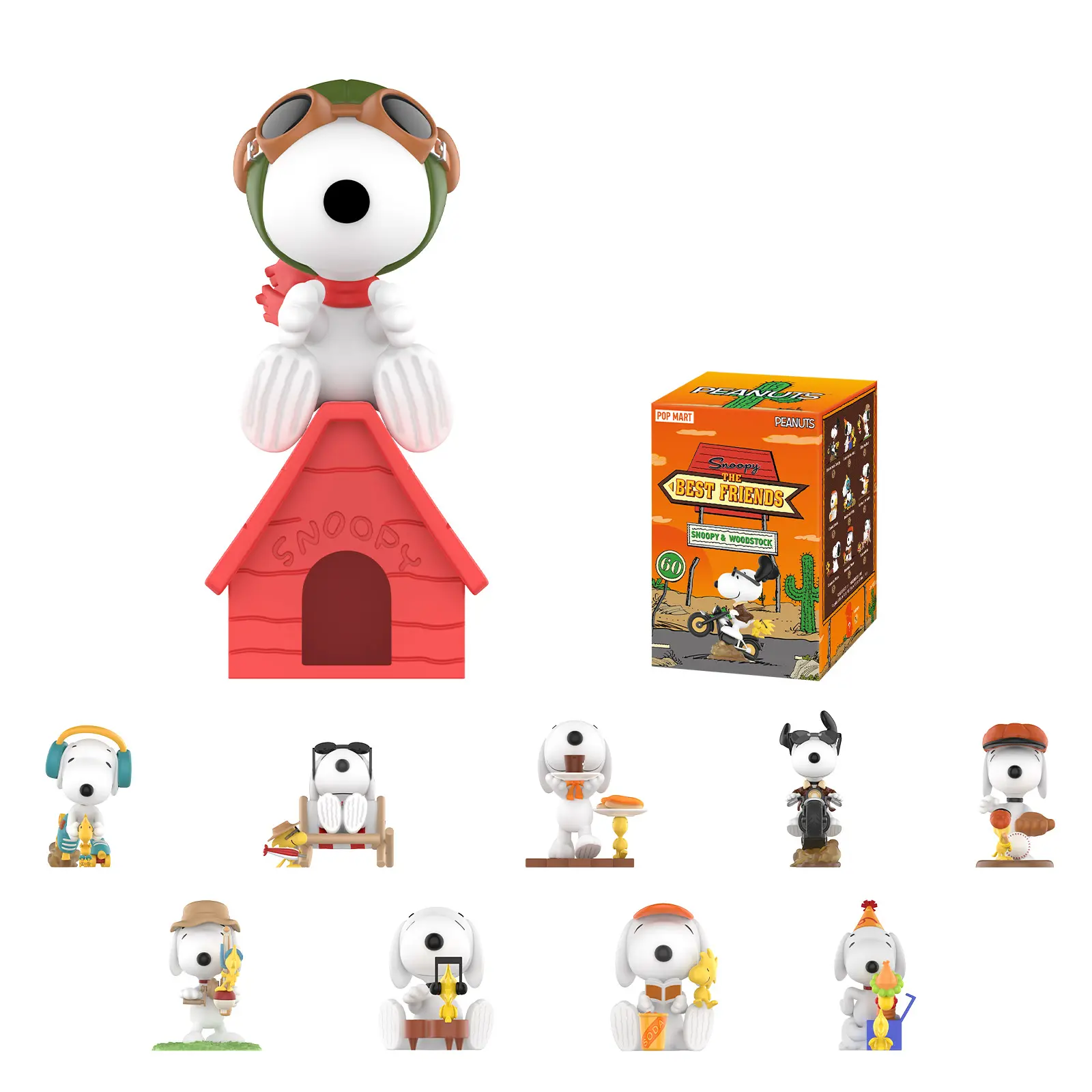 Snoopy The Best Friends Series Figures 1.0 Snoopy The Best Friends Series Figures 1.0