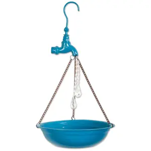 Blue Garden faucets Bird Feeder - 92189