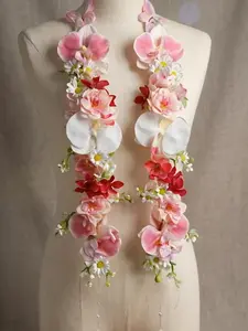 Floral Ribbon Lei Graduation Stole – Custom Handmade Sash, Class of 2026 Gift