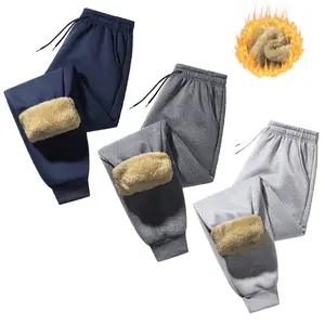This unisex warm fleece ankle-length sports pants feature a simple and stylish design; windproof and durable, the fleece lining keeps feet warm and comfortable, making it ideal for outdoor activities and dates during the fall and winter.