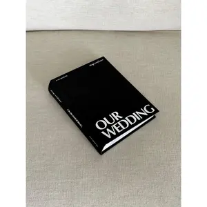 Wedding Photo Album in Black