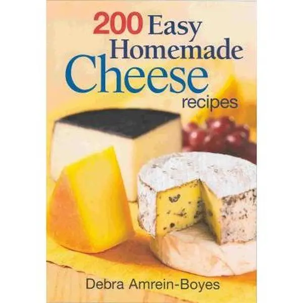 USED Book - 200 Easy Homemade Cheese Recipes: From Cheddar and Brie to Butter and Yogurt by Debra Amrein-Boyes (Paperback) - english