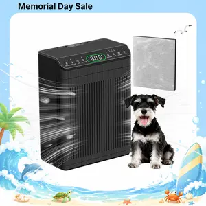 MORENTO 066 HEPA Air Purifier for Large Rooms (Up to 1,690 ft²) with Pet Mode, Aromatherapy, PM2.5 Air Quality Monitor - Removes Smoke, Pollen, Pet Dander, Ideal for Home Decor