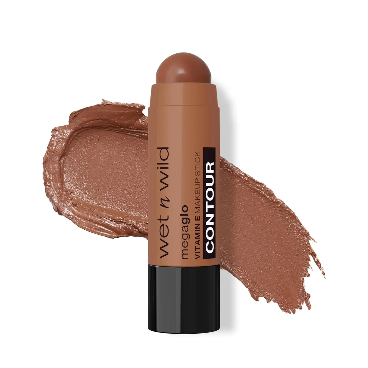 MegaGlo Vegan Cruelty-Free Cream Bronzer Makeup Stick, Buildable Color, Versatile Use - Where's Walnut?