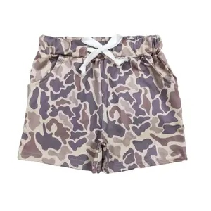 camo Print Summer Boy Shorts