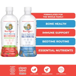MaryRuth's AM to PM Multivitamin + Multimineral Bundle - Liquid Morning Multivitamin Essentials+ & Liquid Nighttime Multimineral MaryRuth's AM to PM Multivitamin + Multimineral Bundle - Liquid Morning Multivitamin Essentials+ & Liquid Nighttime Multimineral