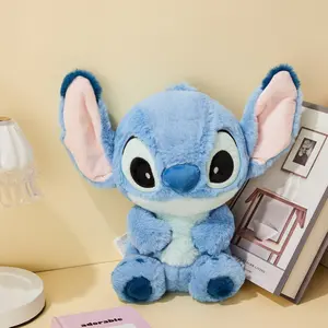 [Summer New Product] MINISO Disney Lilo & Stitch Collection Sitting Figure Stitch Plush Doll -  Premium Quality Stitch Stuff For Disney Fans Surprise Presents For Kid, Halloween gift