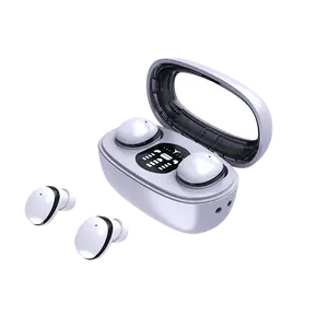 Discover True Wireless Freedom with Mini In-Ear Bluetooth Earbuds - New Ergonomic Design, Secure Fit, Long-Lasting Battery, Bluetooth 5.3 & Hands-Free Calls-MINI13S work  headphones earbuds  under  20 headphone