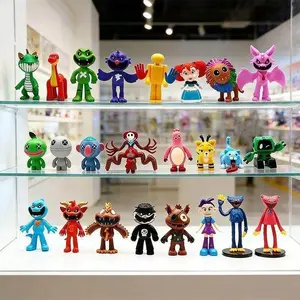 24-Piece Bobble Game Time Series Collectible Figures, Novelty Collectables, Perfect Gift for Kids, Ideal Fan Present, Unique Decorative Item