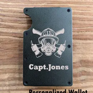 Fire Fighter Personalized Wallet