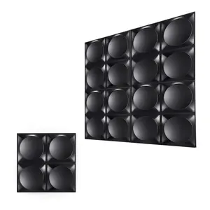 12/20/30 Pack 3D Wall Panels, 11.8" X 11.8" Decorative PVC Wall Tiles, 3D Textured Wall Panels for Interior Wall Decor, Modern Home Decoration