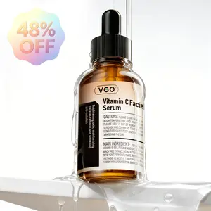 VGO Vitamin C Facial Serum Essence,  Moisturize Skincare Daily Delicate Gentle Acne Cleanser Cream Cleanser Cream Radiance Comfort 30ml / 60ml-A2