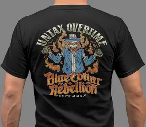 Untax Overtime T-Shirt | Welder Shirt | Lineman Gift | Blue Collar Worker Shirt | Pipeline | Oilfield | Electrician Gift | Apprentice Hoodie