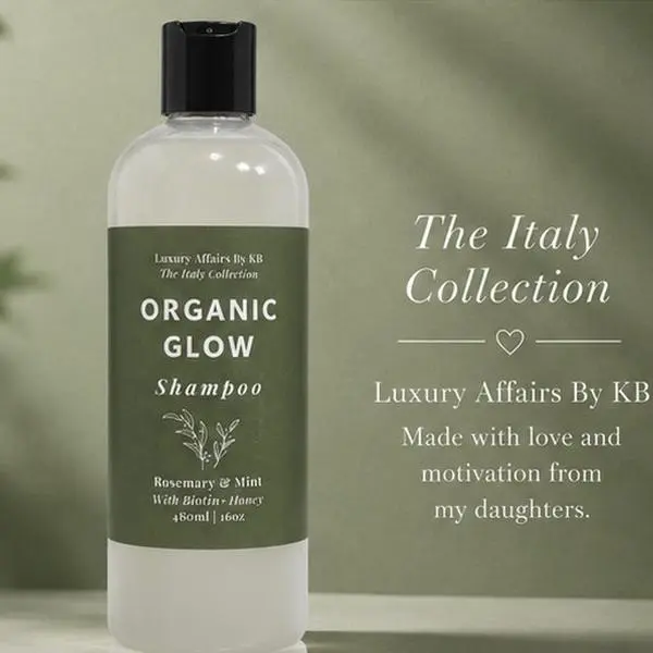 Organic Glow Rosemary Mint Biotin & Honey Shampoo - 16oz