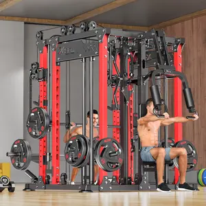 L06 Multi-Function Smith Machine with Cable Cross System Strength Training Equipment Designed for Home Gym Workouts