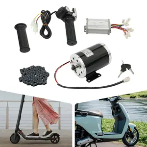 CNCEST 48V 1000W Brushed Motor Controller Conversion Kit for Electric Bicycle ATV Ebike with LED Throttles & Infinite Speed Adjustment 3000rpm 4.5N.M Torque 264.55 lbs Load Capacity