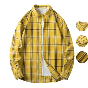 Buttoned Front Classic Checkered Shirt: Oversized Outline for Flexible Casual Wears