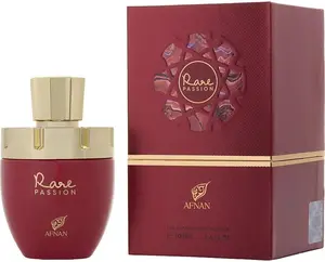 AFNAN Rare Passion for Women Eau de Parfum Spray, 3.4 Ounce Floral Amber Perfume Fragrance