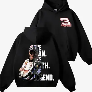 Dale Earnhardt 03 Plus 90s Hoodie, Vintage Nascar Sweatshirt, Graphic Unisex Racing Shirt, Full Size Full Color, Gift For Fans 6OY