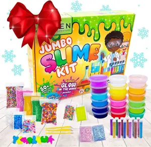 Ultimate Slime Kit for Girls 10-12 | Perfect Toys for Girls 7-12 Years Old | Complete DIY Slime Making Kit for Kids and Boys | Happy New Year ,Valentines Day Party Favors