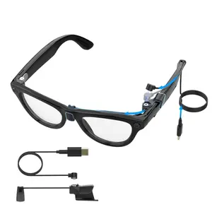 Durable Rubber Magnetic Fast-Charge USB-C Cable for Meta Smart Glasses (Gen 2, Wayfarer, Skyler, Headliner) - Wearable Tech Accessory with Protection, Compatible with Power Banks, Adapters, Type-C Phones, Laptops