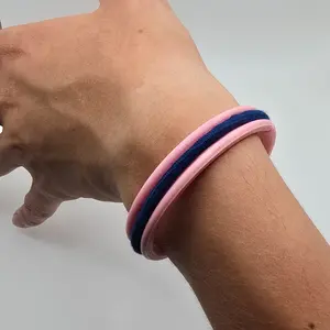 Hair Tie Bracelet Qty 3 (You Pick Your Color) No More Indents from hair ties on your wrist